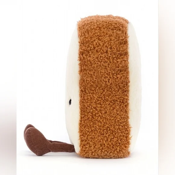 Jellycat Amuseable Small Toast 6x4" Soft & Plush NWT - Picture 2 of 6